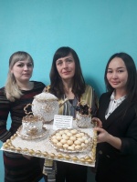 Сотрудники УСПН Александрово-Гайского района приняли участие  в районном мероприятии Масленница.